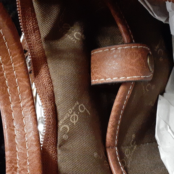 Vintage Leather Purse Top Handle Saddle - Picture 5 of 9